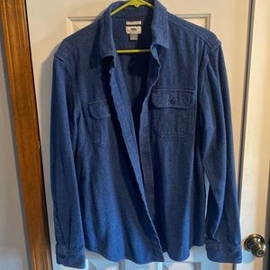 Old Navy Large Blue Button Down Regular Fit